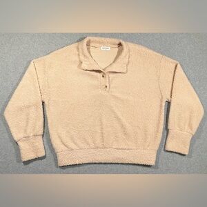 Vestique Sherpa Pullover Tan US Women's Large |
